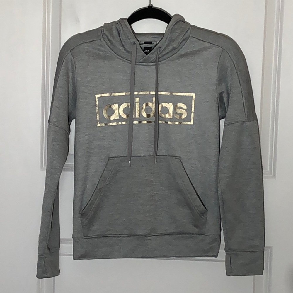 Adidas ClimaWarm Metallic Hoodie XS